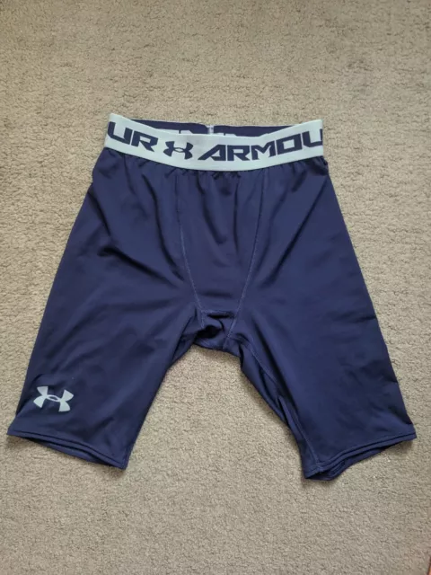 Under Armour Men's UA Compression Shorts Blue M HeatGear