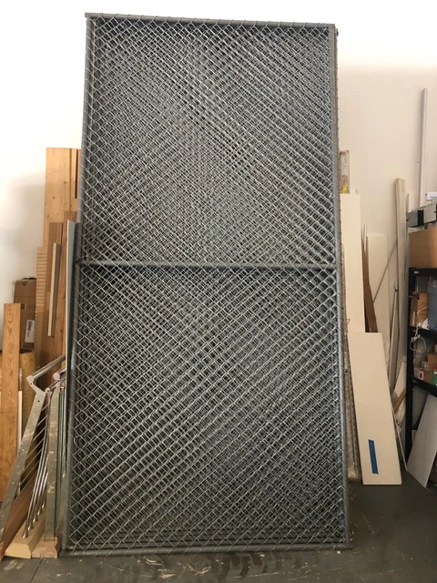 Chain Link Construction Fence Panels/Temp Fence For Sale in Bulk 30 Pcs 12' x 6'