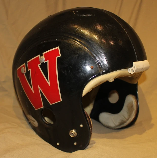 MACGREGOR 100MH CLEAR Shell, Exterior Padding Football Helmet! Rare