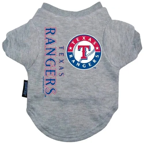 Hunter Texas Rangers Dog Tee Shirt - Small