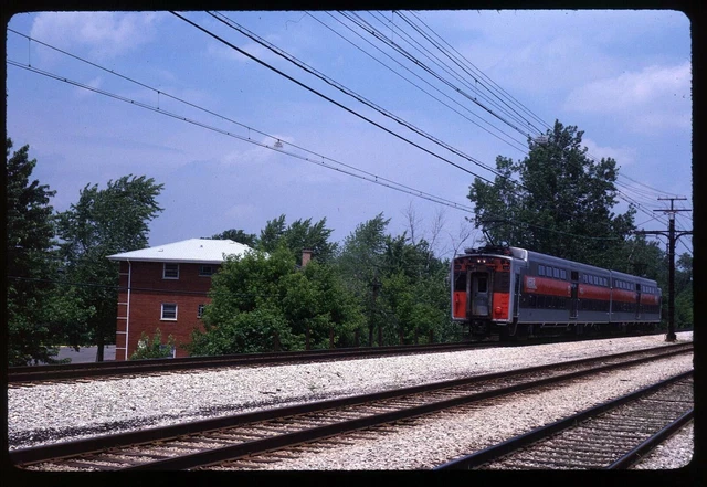 Original Rail Slide - ICG Illinois Central Gulf unk # Chicago IL 6-1990