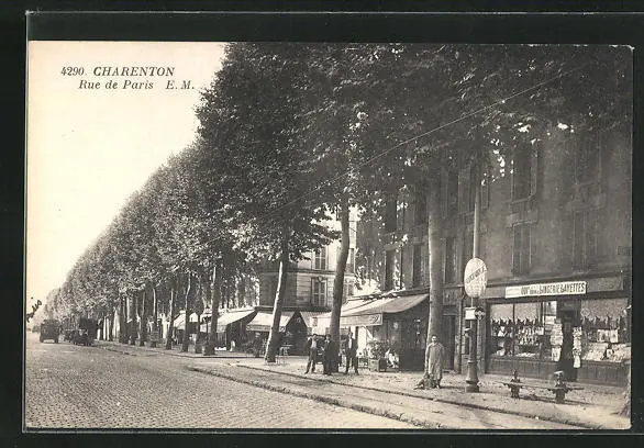 CPA Charenton, Rue de Paris