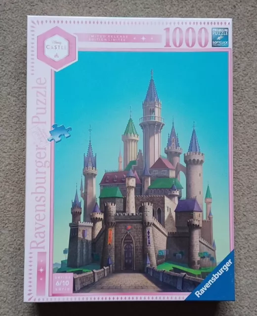 Ravensburger Disney Castle Collection Aurora 1000 Piece Jigsaw New Sealed Rare