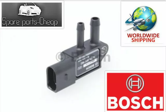 Sensore pressione scarico BOSCH per VW AUDI SKODA SEAT Amarok IV 059906051C