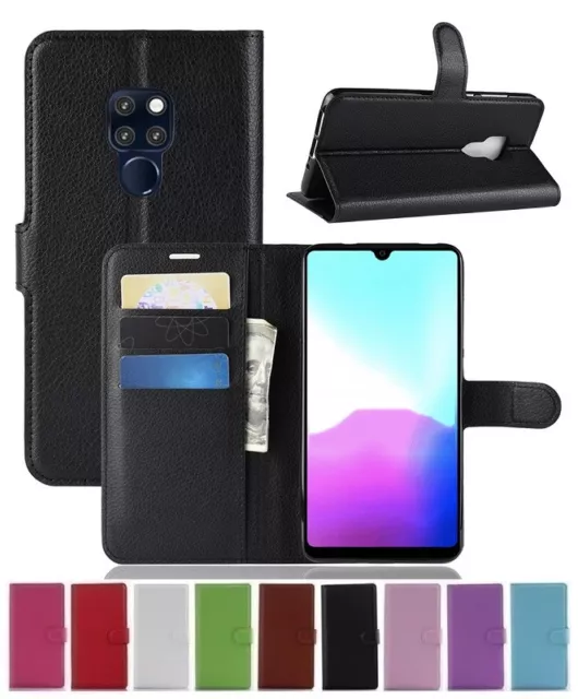 Wallet Leather Flip Card Case Pouch Cover For Huawei Mate 20 Genuine AuSeller