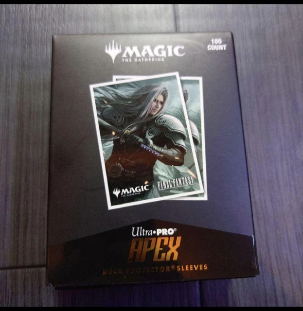 ファイナルファンタジー7 クラウド セフィロスUltra PRO apex Ultra Pro Magic Apex Deck Protector Sleeves 105 ct Final