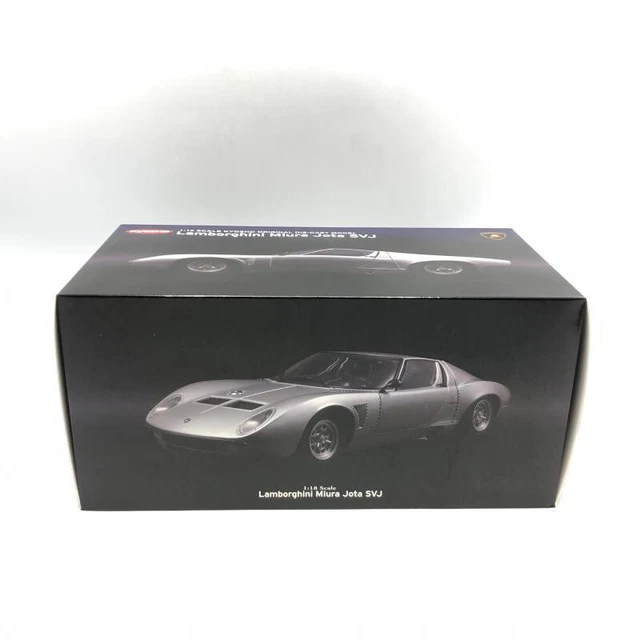 Réplique de voiture de collection Lamborghini Miura rouge vintage en