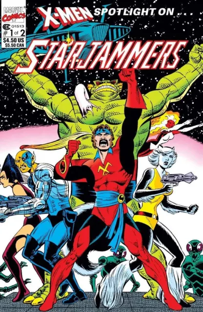 X-Men Spotlight On Starjammers #1 (of 2) - Marvel Comics - 1990