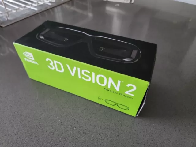 NVIDIA 3D Vision 2 IR GAME MOVIE 3D GLASSES , Immersive Wireless Glasses,