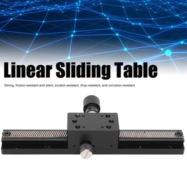 Linearantrieb-Schiebetisch 20 mm Verfahrweg für CNC-Fräser 3D-Drucker DIY