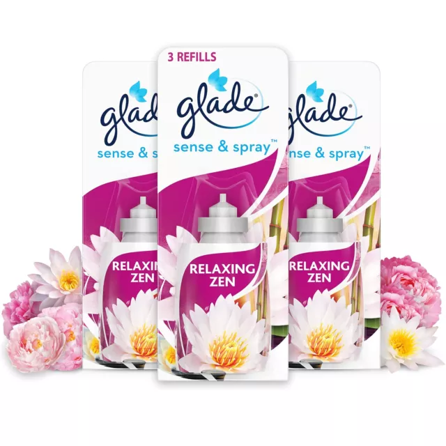 Glade Sense & Spray Air Freshener Refill Motion Activated Automatic Room Spra...