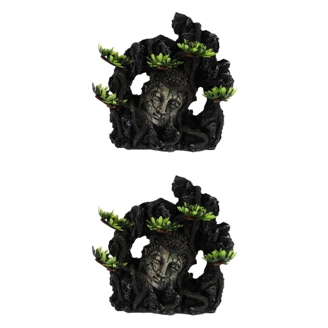 1 Pc Aquarium Landscaping Decoration Fish Hideouts Ornament Resin Miniature