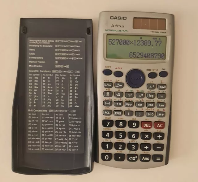 Fx 80 top calculator