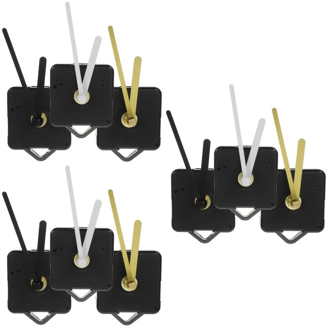 3 set di kit orologio per parti di ricambio fai da te
