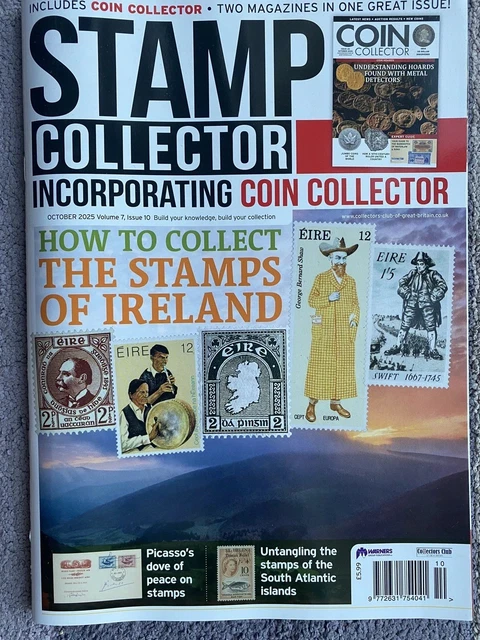 STAMP & COIN Collector Magazine October 2025 Volume 7 Issue 10 current ...