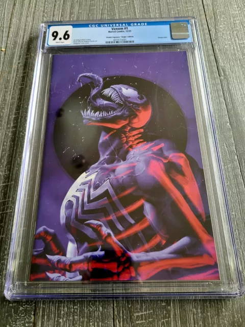CGC 9.6 Venom #1 2021 3D Double-Exposure Junggeun Yoon Virgin Variant