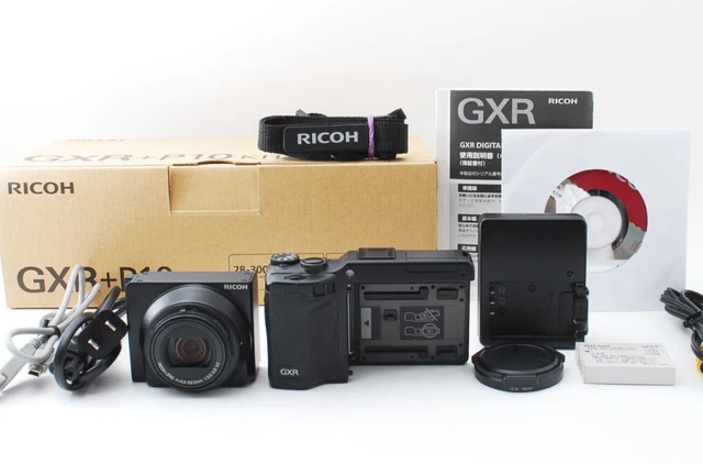 RICOH GXR 10.0MP Digital Camera + P10 Zoom Lens Kit 28-300mm GR w/ Box [Exc+++] 2