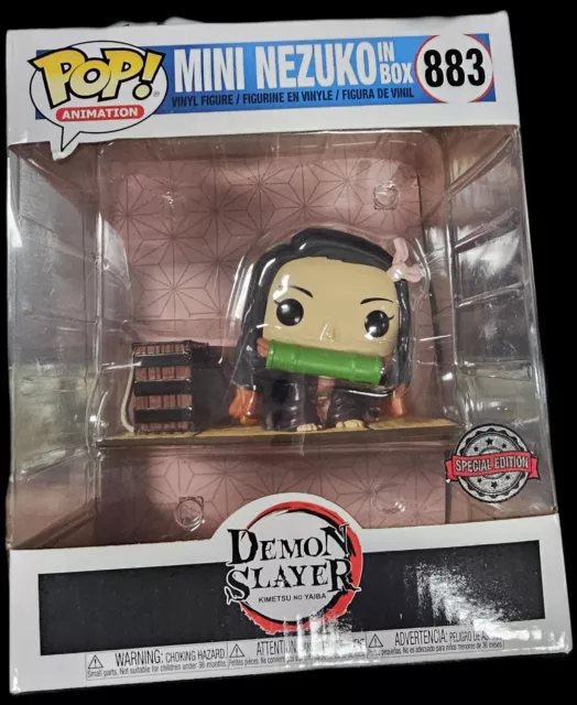 Funko Pop Demon Slayer Mini Nezuko In Box Special Edition Exclusive