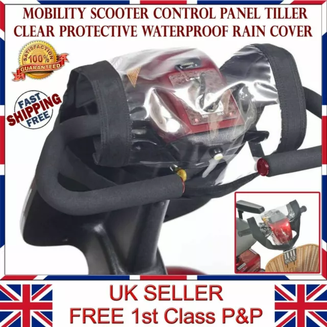 LTG Mobility Scooter Bedienfeld Tiller Cover Universal Wasserdicht Schutz