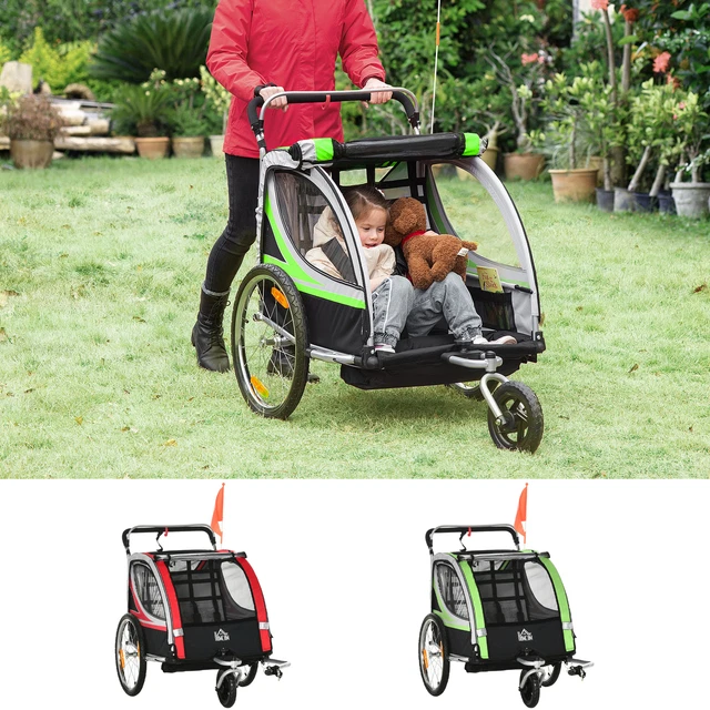 Argos child bike sales trailer