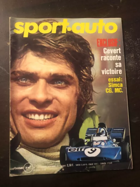 Magazine Sport Auto N°118 Novembre 1971