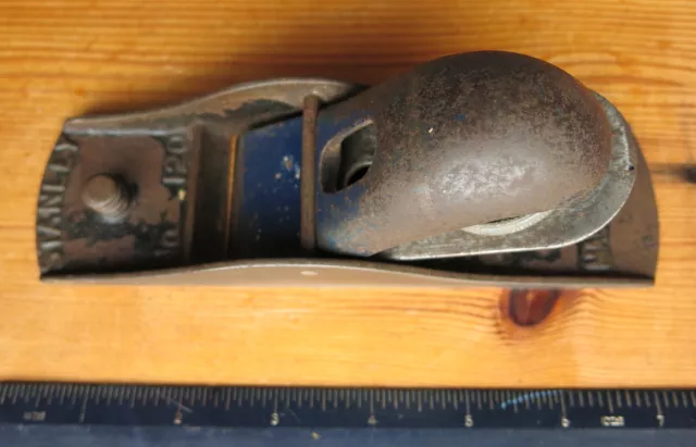 Vintage Stanley Block Plane No 120 Made in USA Missing Wood Knob