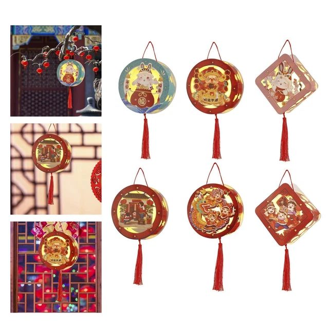 Kits de fabrication de lanternes DIY Décoration Lanternes chinoises Prop