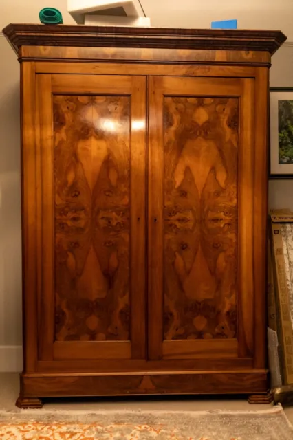 Antique French Walnut Armoire
