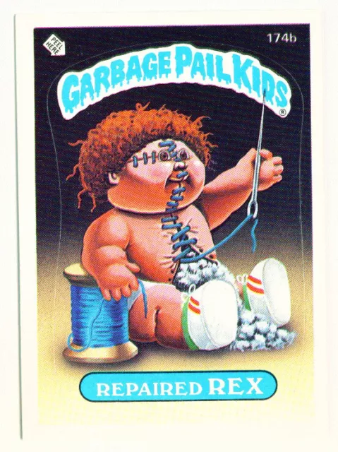 GARBAGE PAIL KIDS • ORIGINAL 5TH SERIES • 174b • Repaired REX • 1986 • Topps