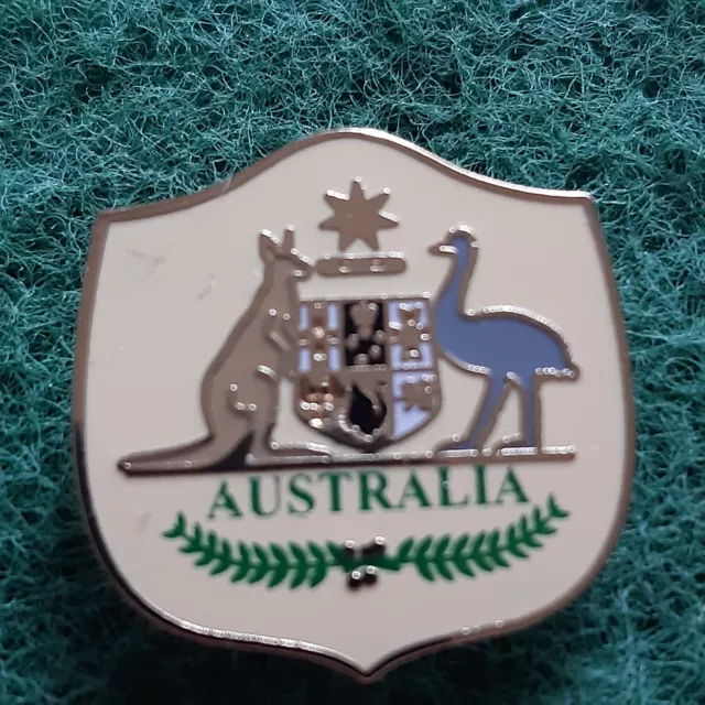 Football federation association.NATIONAL TEAM AUSTRALIA.  enamel pin badge