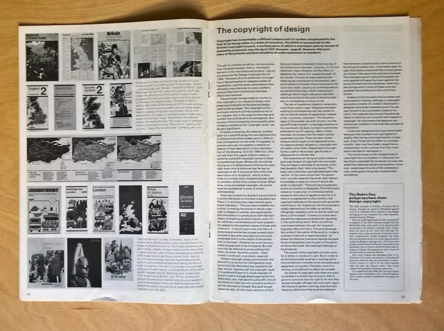 THE DESIGNER JULY-AUG. 1972 /Vintage Magazine Industrial Interior ...