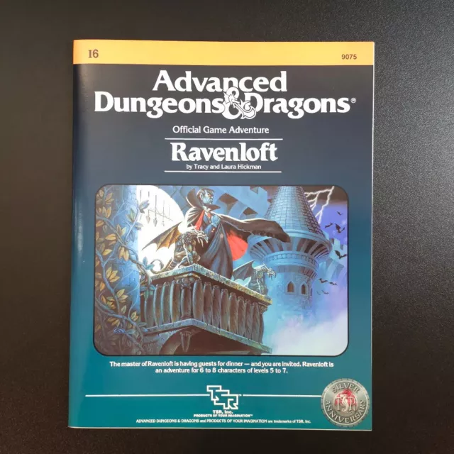 AD&D Module I6 - Ravenloft - Near Mint - Dungeons and Dragons - TSR 9075