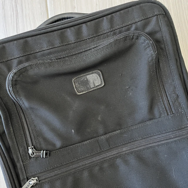 Vintage Tumi Ballistic Nylon Suitcase 22" Carry-on Wheeled Black Luggage 2243D4 2