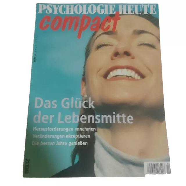 Zeitschriften Magazin Psychologie Heute  Compact Heft 10 über Glück