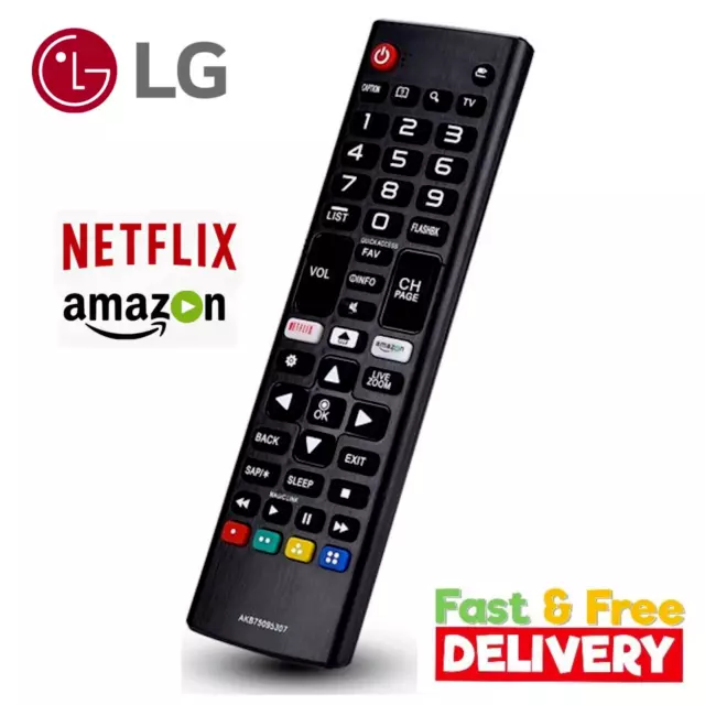 Lg Remote Control Replacement That Works With All Lg Tv Models New & Old