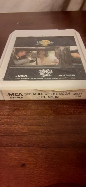 KEITH MOON Two Sides Of The Moon 8 Track Tape 1975 Track MCAT 2136 The WHO