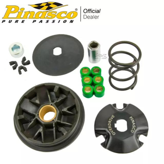 Set Variateur PINASCO Overdrive Pour Piaggio Ciao - Si - Bravo Cod. 25260217