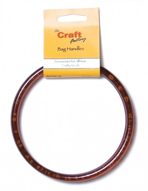 Craft Factory Tasche Griffe Bernstein - 130 mm - pro Packung
