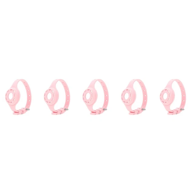 5 PCS Caso Di Etichetta Aerea Gel Silice Supporti in Silicone