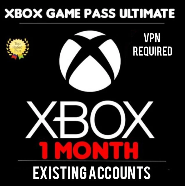 Xbox Game Pass Ultimate Codice Abbonamento 1 Mese Gold Live 14 Vpn Esistente