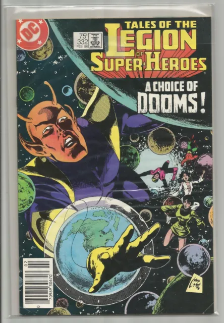 Tales Of The Legion Of Super-Heroes #332 February 1986 Fine/Very Fine Condition