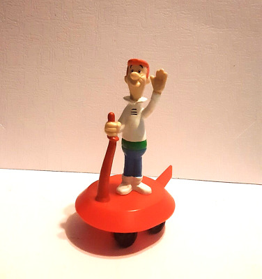 The Jetsons - George Jetson toy with wheels by Applause - 1990 3.5”