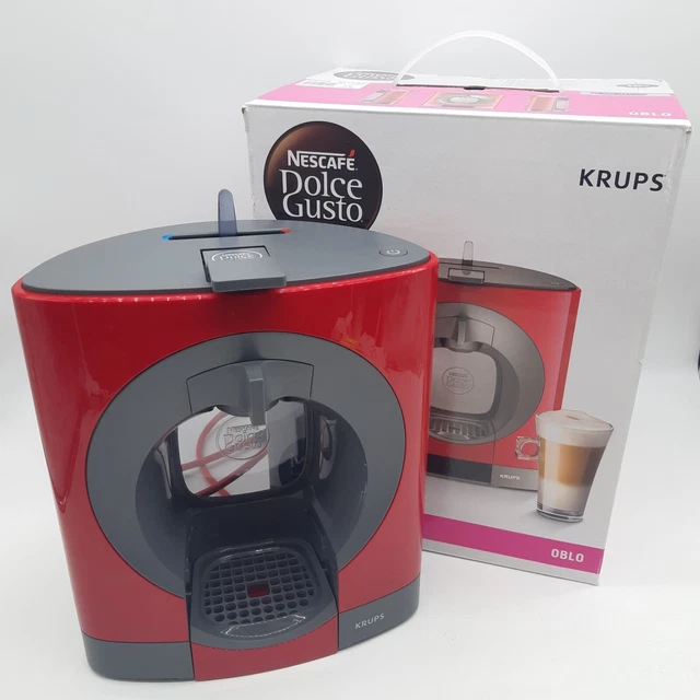 KRUPS NESCAFE DOLCE Gusto Red 'Oblo' Coffee Machine KP110540 (H1/07