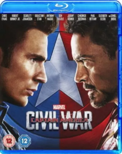 Captain America Civil War Blu Ray - New & Sealed Region B Marvel Free Post