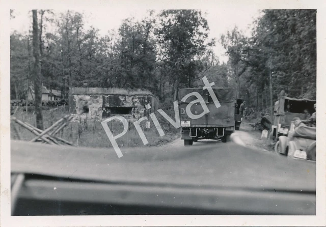 PHOTO WKII WEHRMACHT Fernsprecher F 268 Offensive Frz. Soute Maginot ...