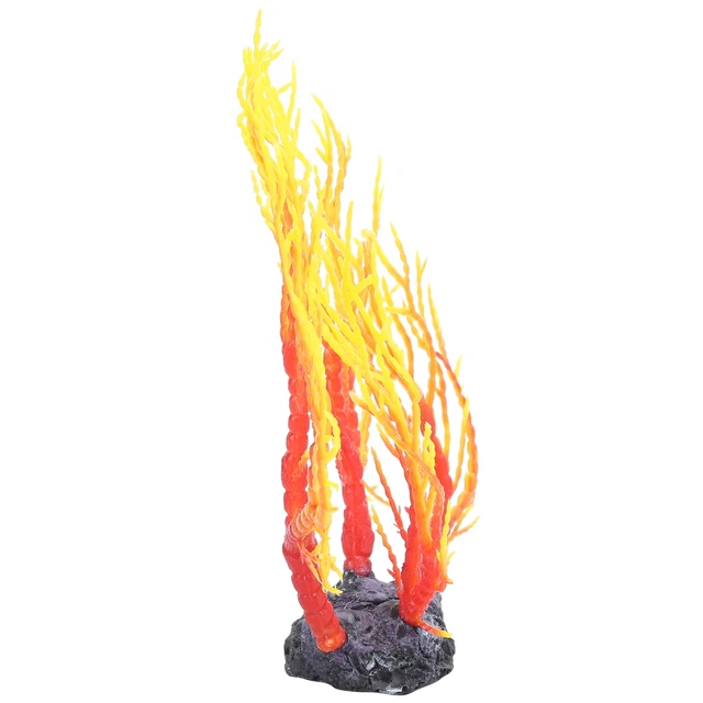 GSS Artificial Coral Tree Plastic Simulation Water Plant Aquarium Fish Tank Deco