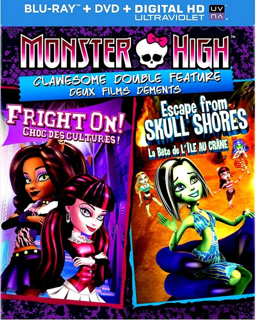 MONSTER HIGH - Fright On + Escape From Skull Shores - Double Feature ...