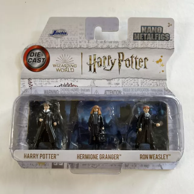 HARRY POTTER DIE Cast Nano MetalFigs SetNIB 2024 Jada Toys Harry