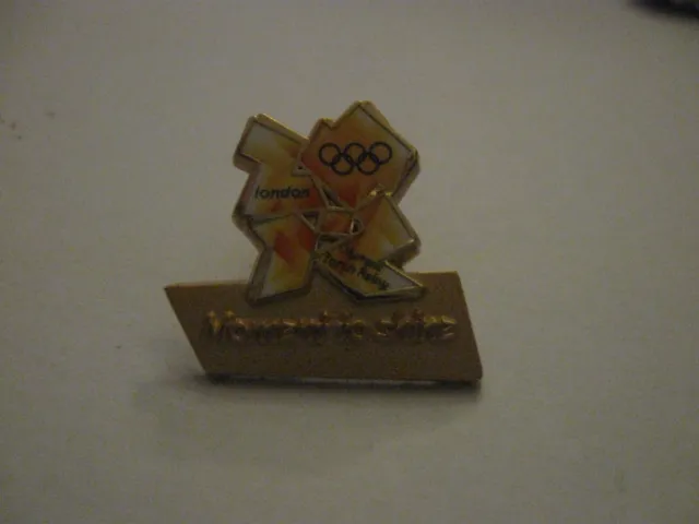 Rare Old 2012 Olympic Games London Moment To Shine Enamel Press Pin Badge