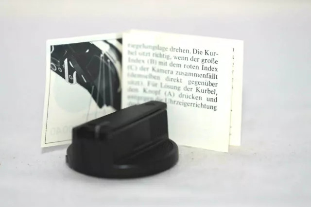 Manivela de bobinado Hasselblad 1 para 500c/m 503cx de Japón [Mint in Box]